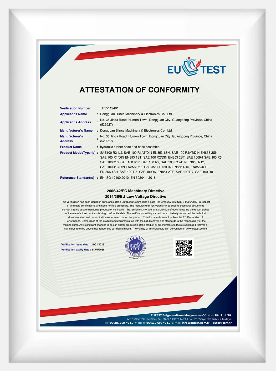BLINCE Attestation